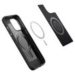 Custodia per iPhone 14 Pro Max Spigen Mag Armor MagSafe Nero opaco