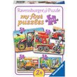 Mijn eerste puzzel Ravensburger - Landbouwmachines, 2/4/6/8 stukjes