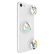 Popsockets PopMinis Stand selbstklebend White Marble Glam (enthält 3 Mini-Zubehörteile)