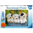 Puzzle Ravensburger - Kuschelige Welpen, 200 Teile XXL