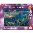 Puzzle Schmidt - Alexander Chen: Feuerwerk über Hongkong, 1000 Teile
