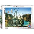 Eurographics Puzzle - Salvador Dali: Schwäne spiegeln Elefanten, 1000 Teile