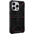 iPhone 14 Pro Hülle UAG Monarch Series Kevlar Schwarz, militärischer Falltest