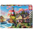 Puzzle Educa - Paesaggio del faro, 3000 pezzi