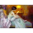 Puzzel 1000 stukjes Geniet - Delphin Enjolras: Lezen bij lamplicht