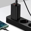 Incarcator Retea Baseus GaN2 Lite Dual Port Type-C, USB, Quick Charger, 65W Black