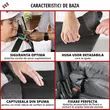 Seggiolino auto per bambini Raffi, sicurezza e comfort, Walser, altezza bambino 125-150 cm, omologato ECE R 129, universale, ergonomico, nero/grigio