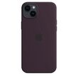 Original iPhone 14 Plus Apple Silicone Case, MagSafe, Elderberry
