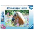 Puzzle 300 Teile Ravensburger - Pferd auf Blumenfeld