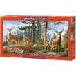Puzzle 4000 Teile - Königliche Hirschfamilie