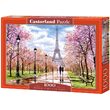 Puzzle Castorland - Romantic Walk in Paris, 1000 piese