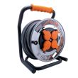 Prolunga elettrica industriale, in bobina, 3x1,5 mm², IP44, 25 m, Richmann Exclusive