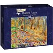 Puzzle 1000 pièces - Edvard Munch : Forêt d'ormes au printemps, 1923