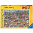Puzzle Ravensburger - Rizzi James: Niente è bello come una città Rizzi, 5000 pezzi