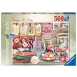 Puzzle Ravensburger - Tea Party Vintage, 500 pièces