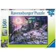 Puzzle Ravensburger - Familie der Wölfe, 150 Teile