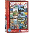 Eurographics Puzzle – Reisen Sie durch Kanada, Vintage-Poster, 1000 Teile