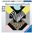 Puzzle 500 Teile Ravensburger - Geometrisches Design