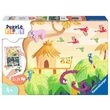 Puzzle 2x24 piese Ravensburger - Expeditie In Jungla