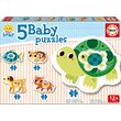 Puzzle Educa - Haustiere, 2/2/3/3/4 Teile