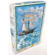 Puzzle Gold Puzzle - Sailboat in the Ocean, 500 piese