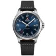 Men's watch Swiss Military SMA34077.02, 42mm, 10ATM, Silver