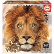 Puzzle contour Educa - Forme Lion, 375 pièces