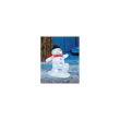 Decorazione invernale, pupazzo di neve, 40 LED, 30x21x31 cm