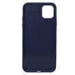iPhone 11 Pro Max Hülle Devia Silicon Nature Series Blau