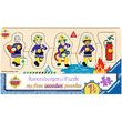 Holzpuzzle Ravensburger - Feuerwehrmann Sam aus Holz, 5 Teile
