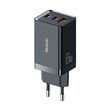 Ladegerät Mcdodo GaN 5 Mini Schnellladung 65 W Dual Typ-C + USB-Stecker EU Schwarz