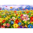 Puzzle 1000 Teile Enjoy - Bunte Blumenwiese