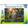 Puzzle Ravensburger - Die Dinosaurier-Oase, 100 Teile XXL