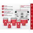 Corone diamantate professionali, M14, set di 5 pezzi, 20-68 mm, Strend Pro