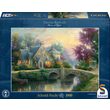 Puzzel Schmidt - Thomas Kinkade: Avondlicht bij het landhuis, 3000 stukjes