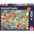 Puzzle 1000 Teile - Blühender Garten