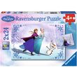 Puzzel Ravensburger - Frozen Sisters Forever, 2x24 stukjes