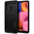 Samsung Galaxy A20s case Spigen Rugged Armor Matte Black