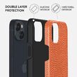 Husa iPhone 14 Burga Dual Layer Vintage Edition