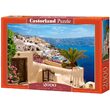 Puzzle Castorland - Santorini, Griechenland, 2000 Teile