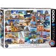 Puzzle Eurographics - World Globetrotter, 1000 pezzi