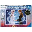 Puzzle 200 phosphoreszierende Teile Ravensburger - Anna und Elsa