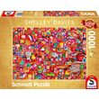 Schmidt - Shelley Davies Puzzle: Vintage Toys, 1000 Teile