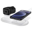 Magfit Duo-Unterstützung, kompatibel mit MagSafe Apple Charger und Apple Watch Charger Spigen White