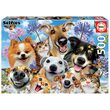 Puzzle Educa - Fun In The Sun Selfie, 500 pièces, comprend de la colle