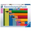 Puzzle 1000 Teile Ravensburger - Buntstifte