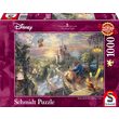 Puzzel Schmidt - Thomas Kinkade: Belle en het Beest, 1000 stukjes