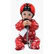 Casque de protection pour bébés avec mousse souple ultraléger réglable 7-24 mois rouge SafeHead Baby Ladybird SHB001