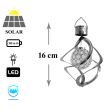 Solar garden lamp, 1 multicolored LED, 16 cm, Acamar