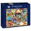 Puzzle Bluebird - Postkarte (USA), 1000 Teile (70309-P)